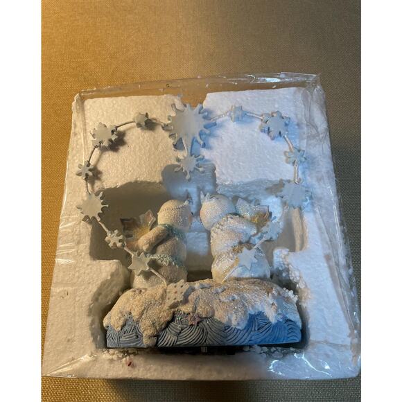 The San Francisco Music Box Company “Cold Nose Warm Hearts” Snowman Music Box, - Picture 8 of 8